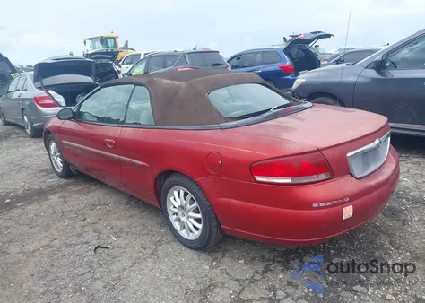 2001 Chrysler Sebring Lxi from USA, damaged, VIN 1C3EL55U41N606397